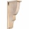 Ekena Millwork Ridgewood Smooth Corbel w/Backplate, Douglas Fir, 5 1/2"W x 12"D x 24"H COR06X12X24RID01SDF - alternate 1